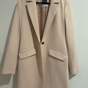 Lightweight Cream Women's Coat
